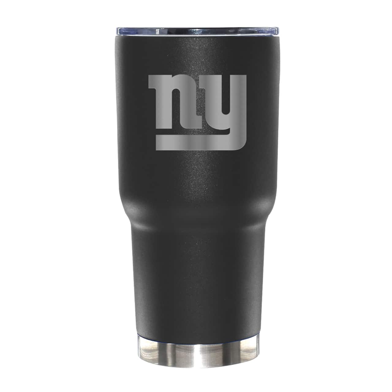 The Memory Company NFL 30oz. Black Tumbler with Etched Logo